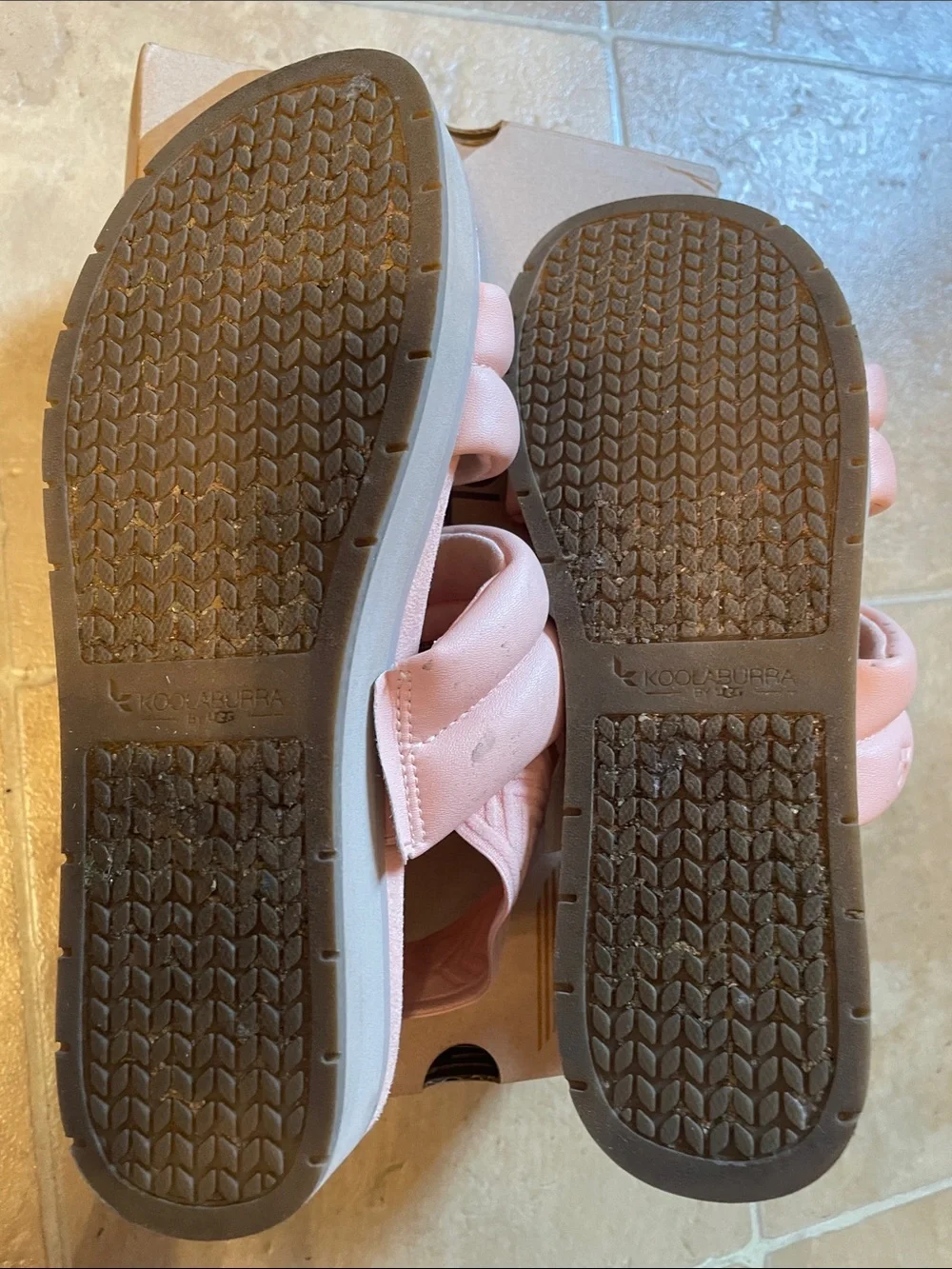 UGG Blush Padded Double-Strap Slide Sandals